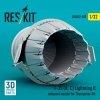 RESKIT RSU32-0202 F-35 (A, С) Lightning II exhaust nozzle for Trumpeter kit (3D Printed) (1/32)